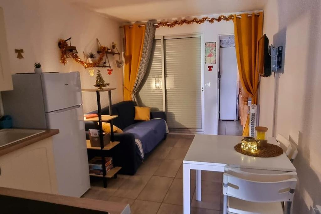 Residence Pointe Vermeille - Charmant Studio Cabine Avec Jolie Vue Sur Le Lac Marin Le Barcarès Zewnętrze zdjęcie